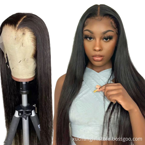 1b 4 27 Ombre Highlihght Colorful Remy Cuticle Aligned Lace Front Human Hair Wigs ,U Brown Color Wholesale Multi Color Wig